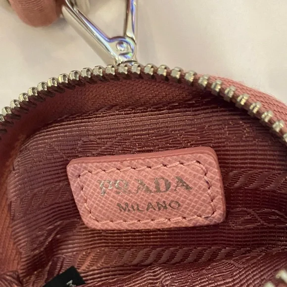 Prada Blush Pink Mini Crossbody Pouch with strap included - Picture 2 of 6